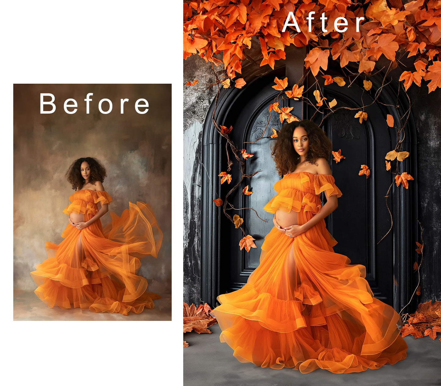 Autumn Digital Backdrops Fall Photoshop