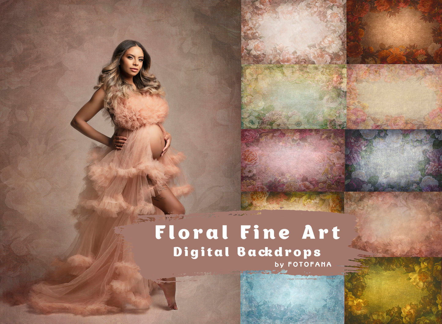 Floral Digital Backdrops Fine Art Floral Digital Backdrops Maternity Backdrop Overlay Photography Digital Overlays Photoshop Textures Jpg Copy