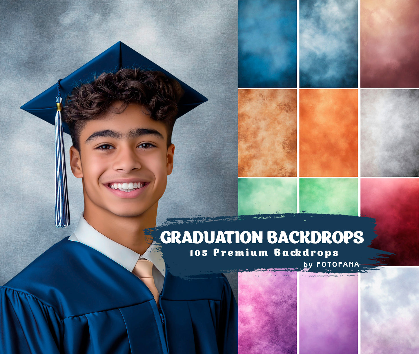 105 Graduation Backdrops Professionally Crafted School Portraits Grunge Abstract Old Master Digital Backdrop Senior Portrait Backdrop Art 1