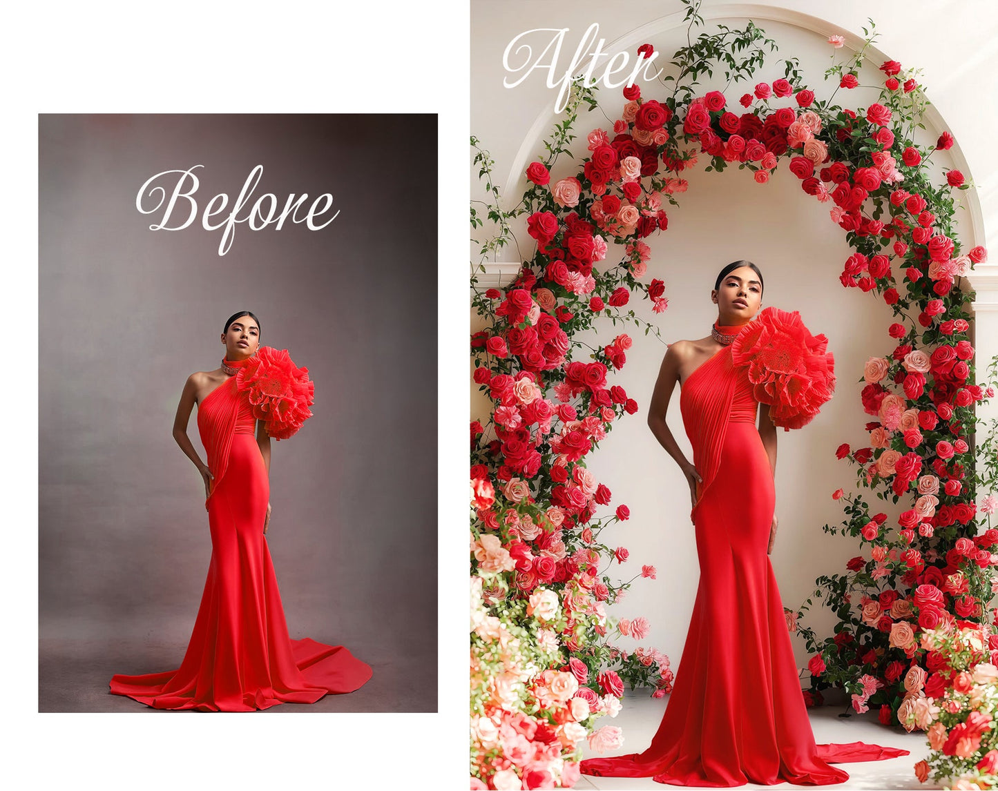 25 Floral Arch Digital Backdrops Set Overlay Maternity Backdrop Floral Overlays Art Newborn Studio Backdrop Photoshop Fine Art Backgrounds