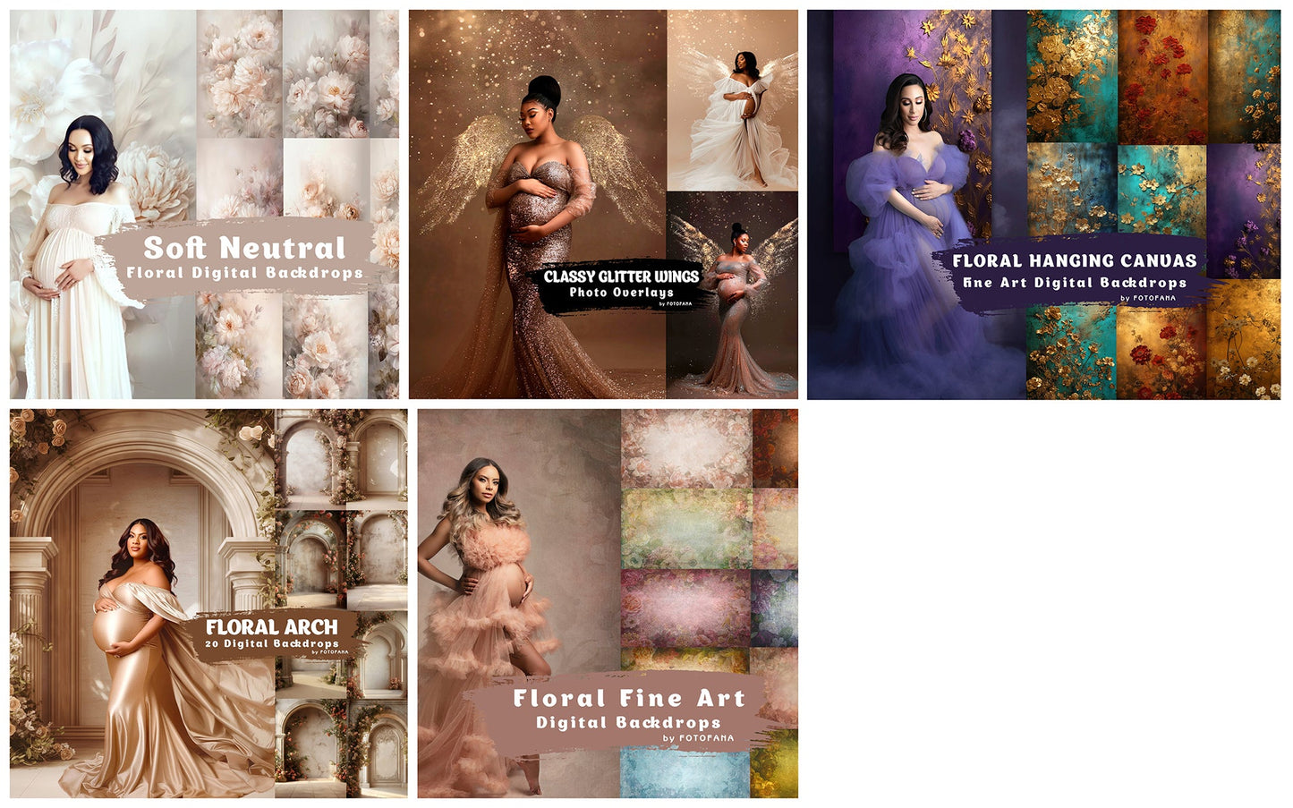 Best-selling Photoshop overlays and textures