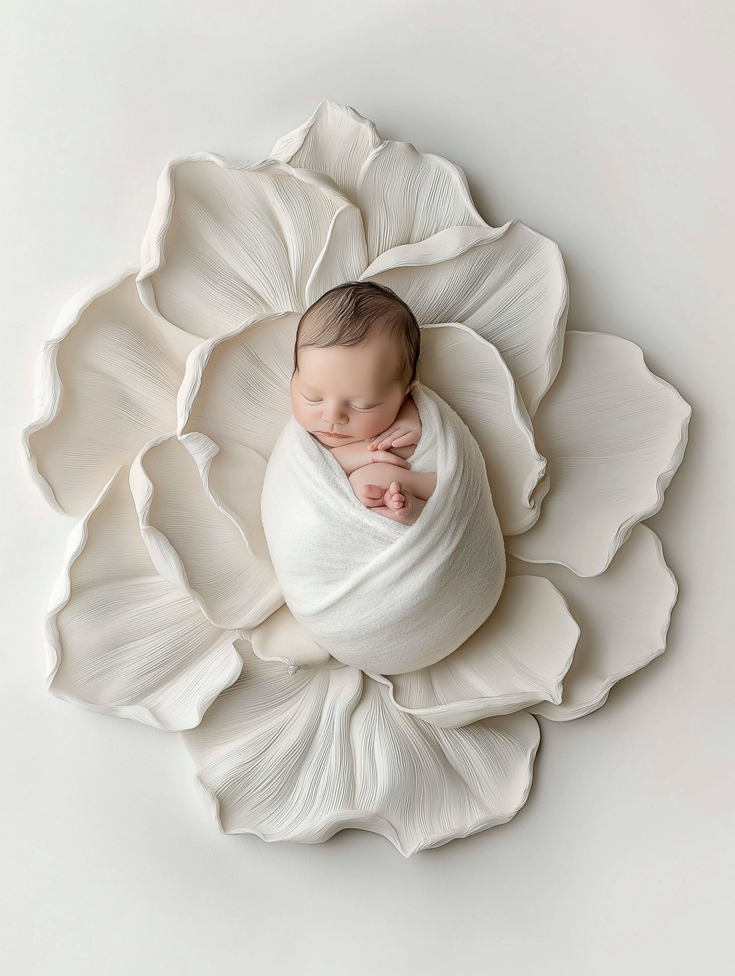 Newborn Digital Backgrounds Large Flower