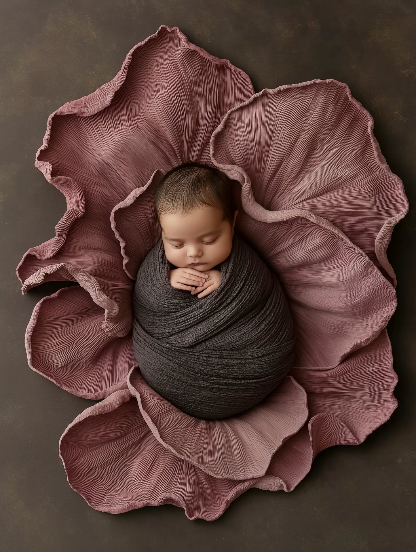 Newborn Digital Backgrounds Large Flower