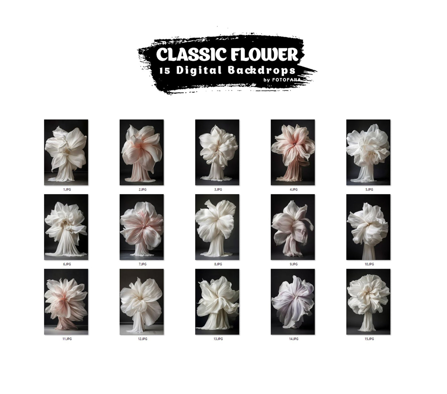 Floral Backdrops Digital Backdrops Overlay Maternity Digital Backdrops Floral Overlays Fine Art Studio Backdrop Photoshop Overlays Texture 1
