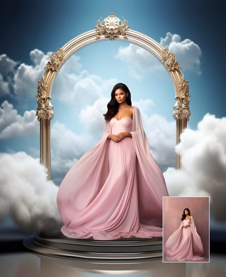 Maternity Digital Backdrops – Goddess Podium Fine Art Backgrounds