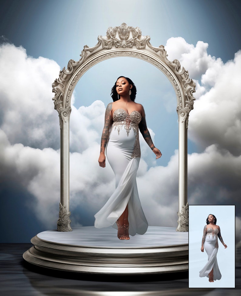 Maternity Digital Backdrops – Goddess Podium Fine Art Backgrounds