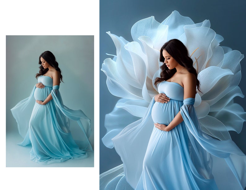 Floral Digital Backdrops Photoshop