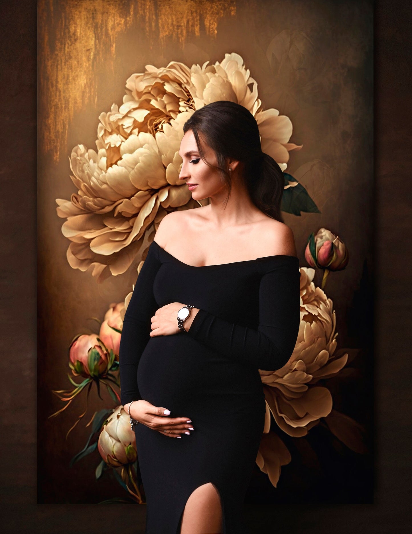 Golden peonies Floral Fine Art Textures, Flower Background, Photoshop Overlays, Photo Texture, Photo Overlay, Maternity Backdrops, Digital