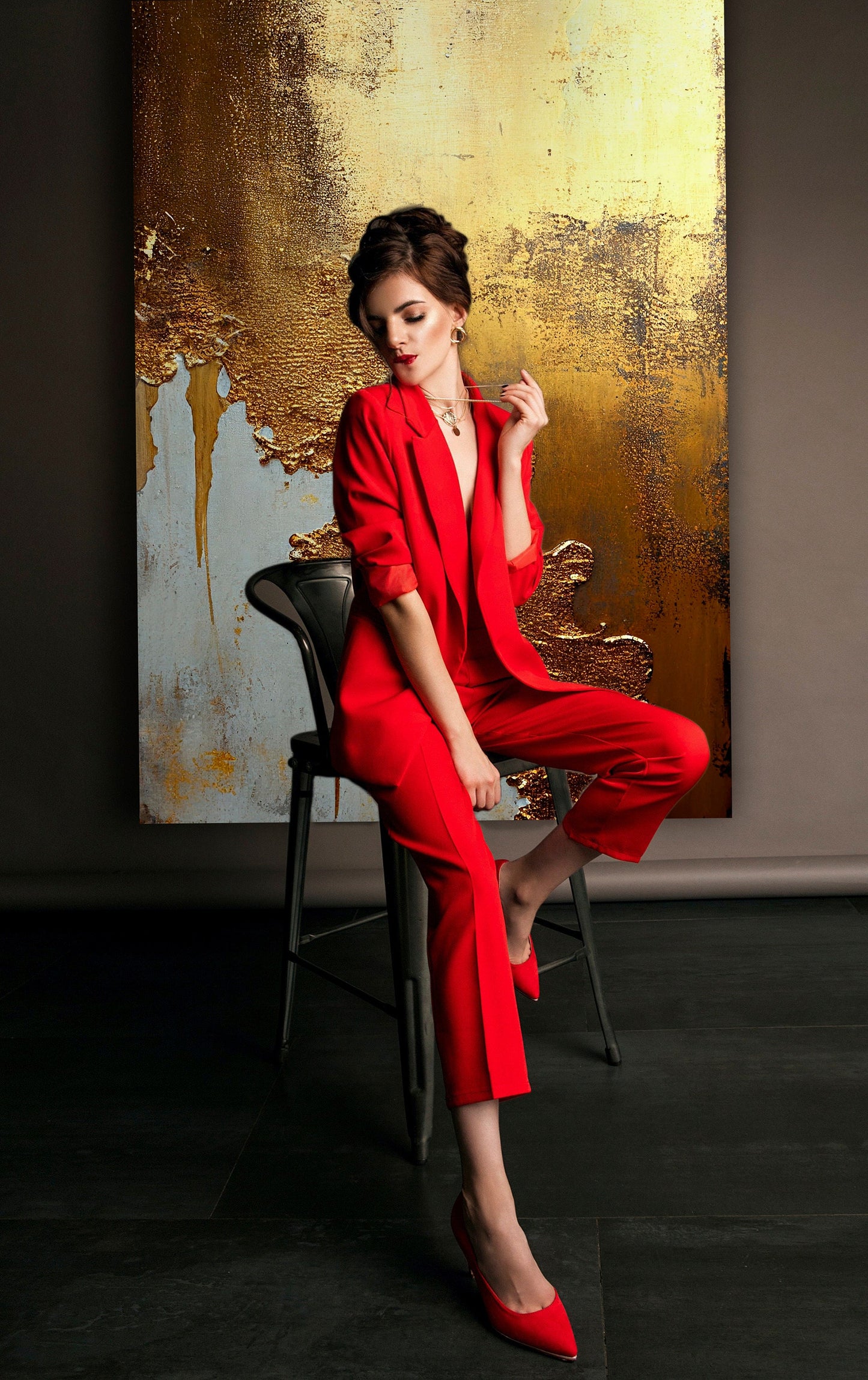 Digital Backdrop Golden Fine Art Portrait Texture Photoshop Overlay Texture for Photoshop PS Textures Portrait background Digital Overlay