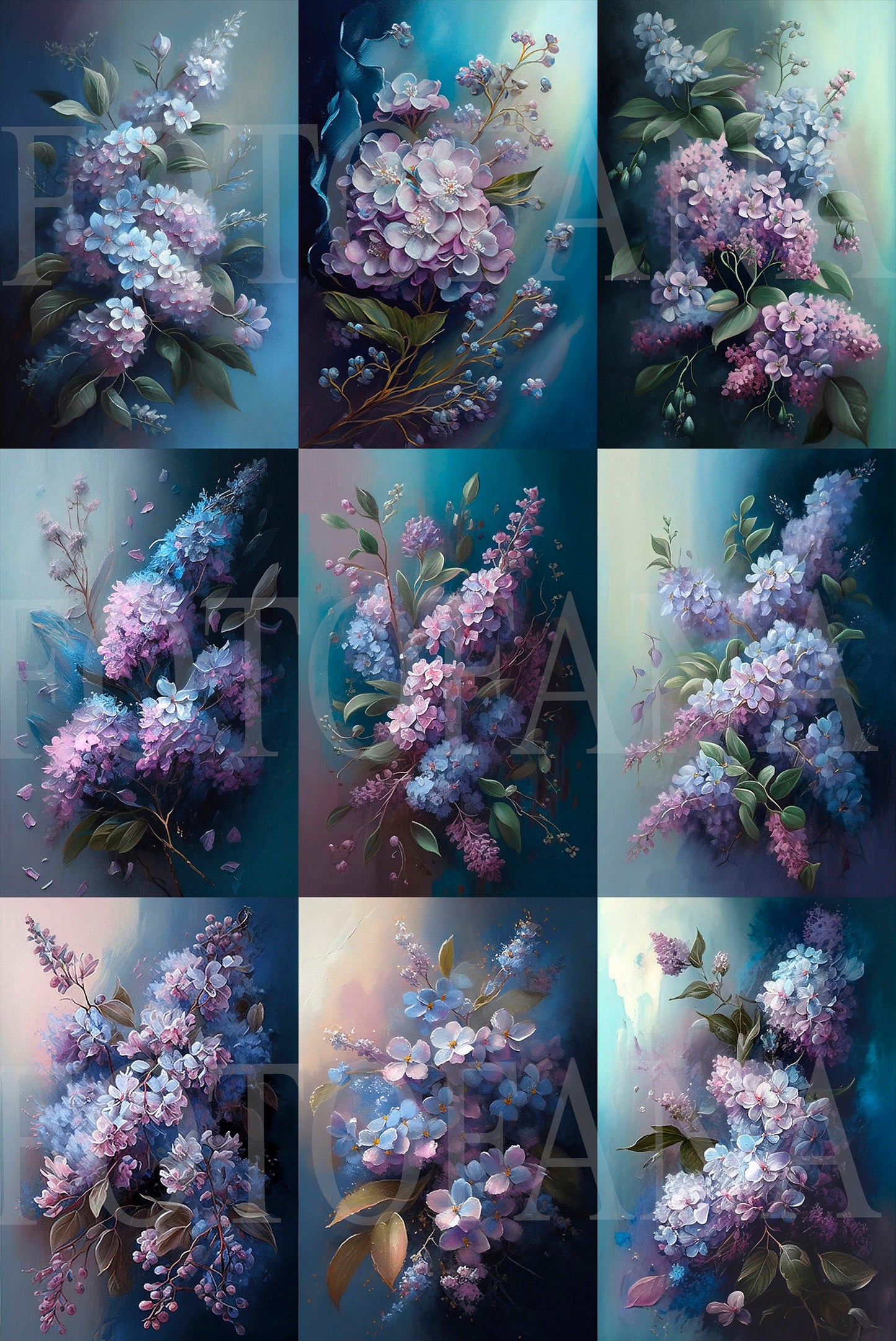 Lilac Floral Fine Art Texture Flower Background Photoshop Overlays Photo Texture Photo Overlay Maternity Backdrop Maternity Digital backdrop