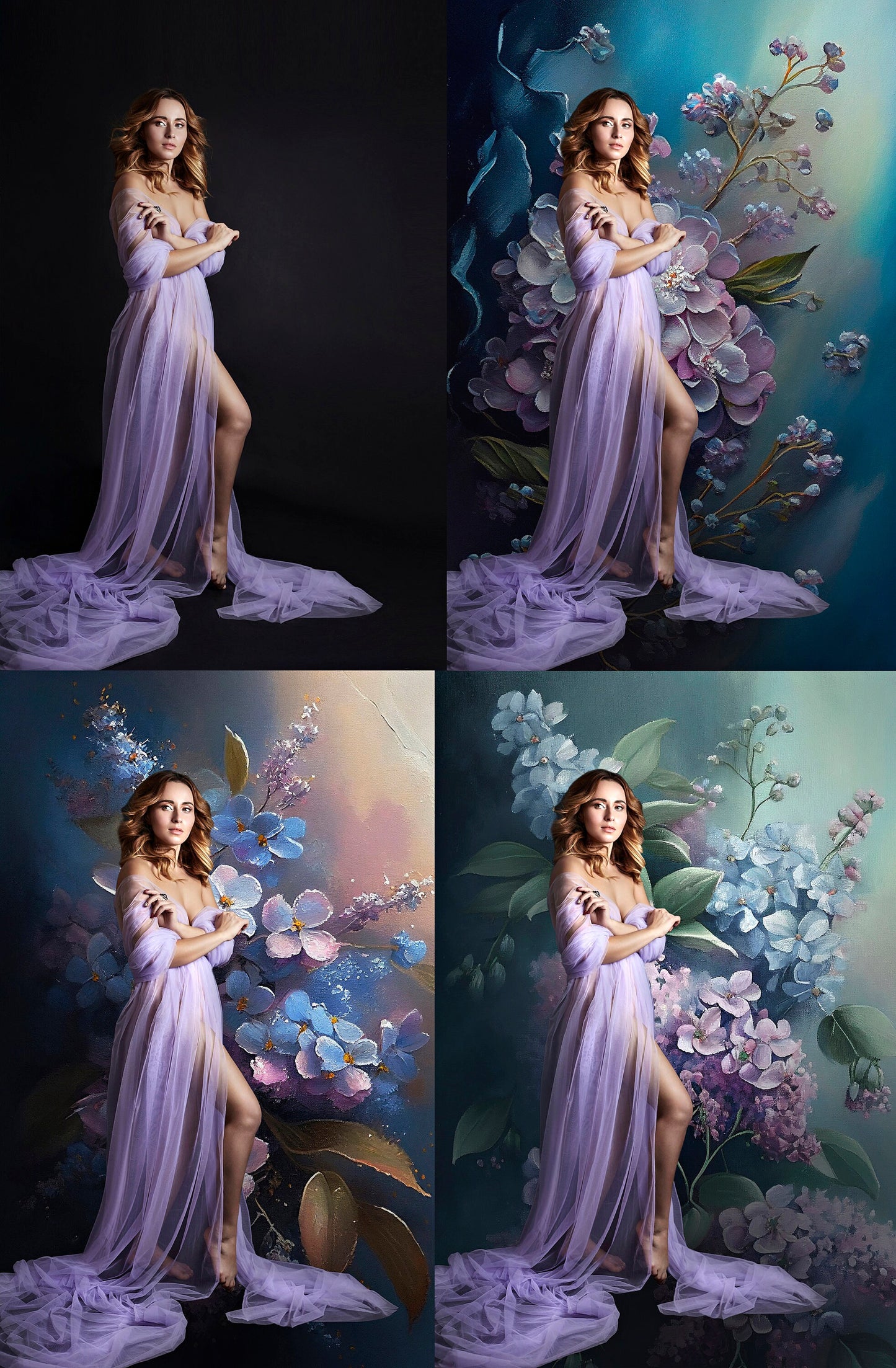Lilac Floral Fine Art Texture Flower Background Photoshop Overlays Photo Texture Photo Overlay Maternity Backdrop Maternity Digital backdrop