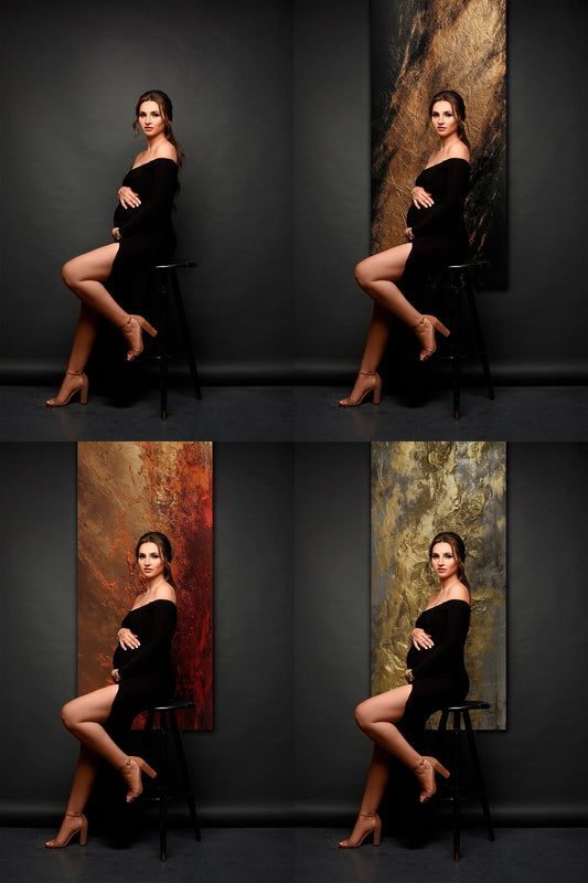 Skinny Canvas Maternity Studio Backdrops