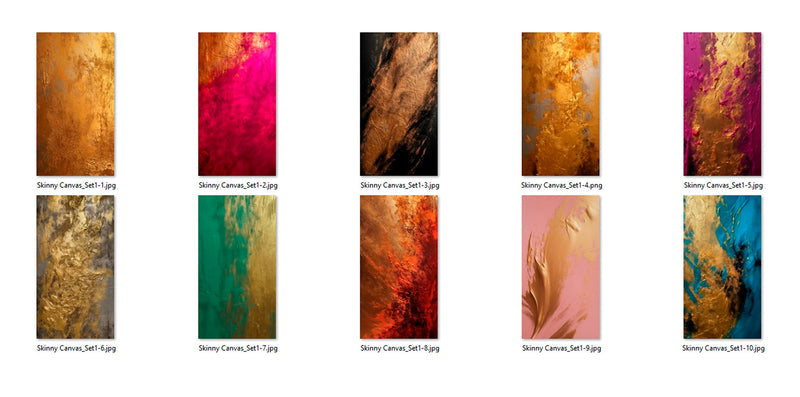 Skinny Canvas Maternity Studio Backdrops