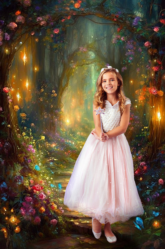 Digital Backdrop Fairytale Digital Background Texture Overlay Enchanted Forest Backdrop Forest Background Photography Fairytale Background