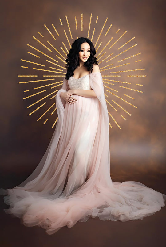 Golden Halo Maternity Overlay Halo Backdrop Golden Ring Overlay Photoshop Maternity Digital Backdrop Studio Ring Overlay Digital Overlay Png