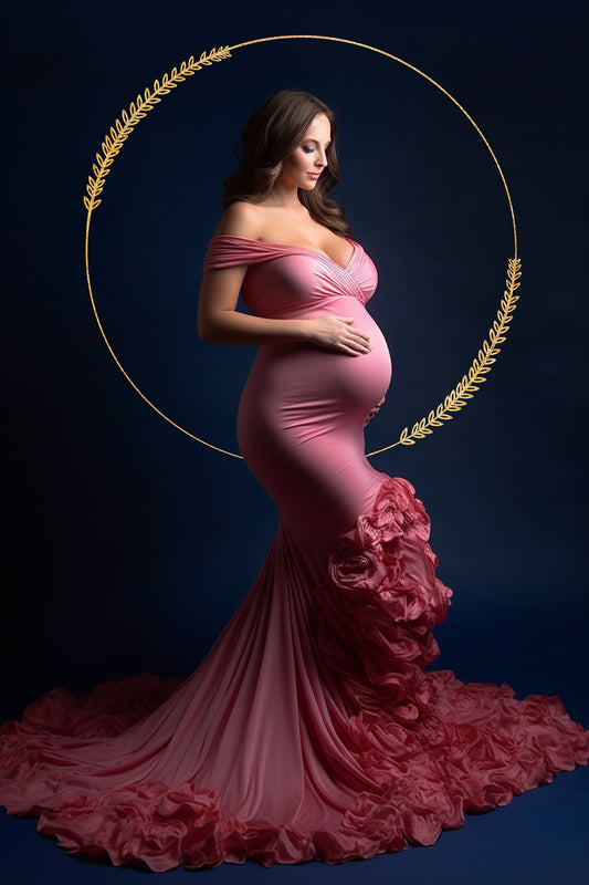Golden Halo Maternity Overlay Halo Backdrop Golden Ring Overlay Photoshop Maternity Digital Backdrop Studio Ring Overlay Digital Overlay Png