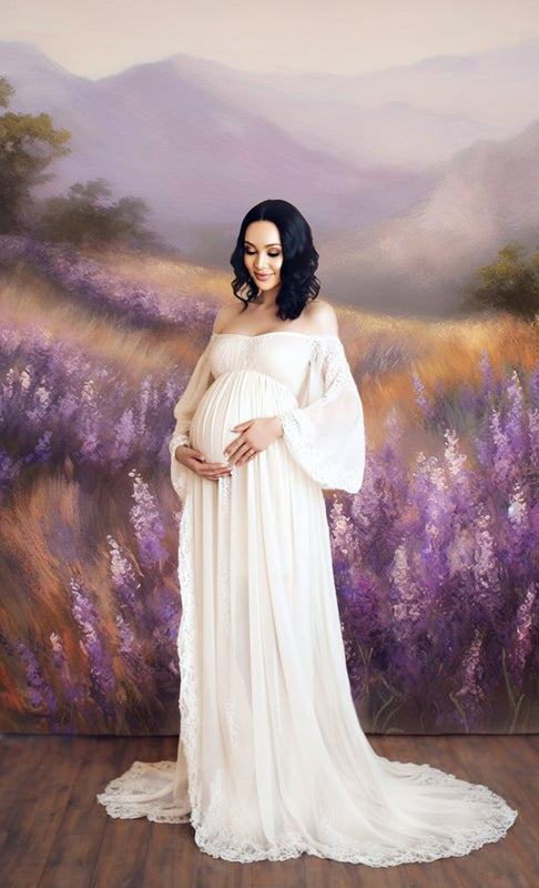 13 Digital Backdrop Floral Fine Art Digital Backdropund Maternity Backdrop Overlay Photography Digital Background Lavender Fields Texture