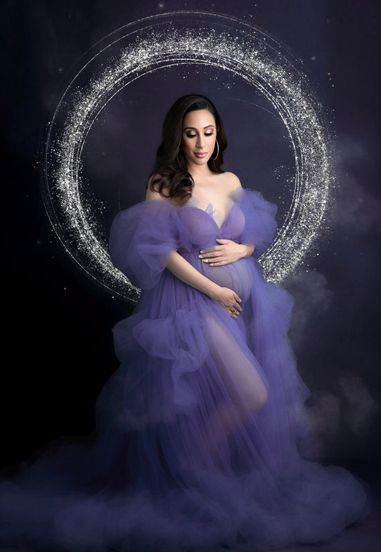 Silver Circle Overlays Maternity Light Ring Halo Frame Circles Shine Ring Light Maternity Rings Maternity Halo Digital Backdrop Clipart Png