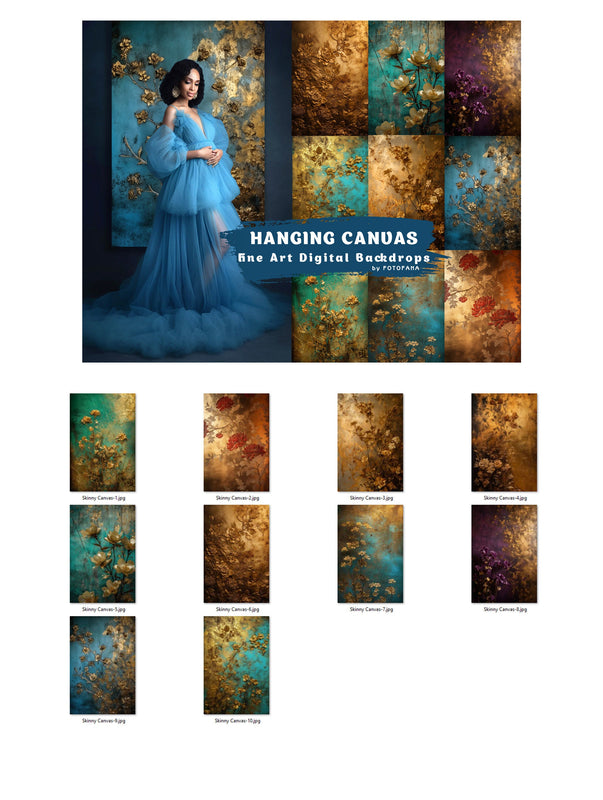 Hanging Canvas Digital Background