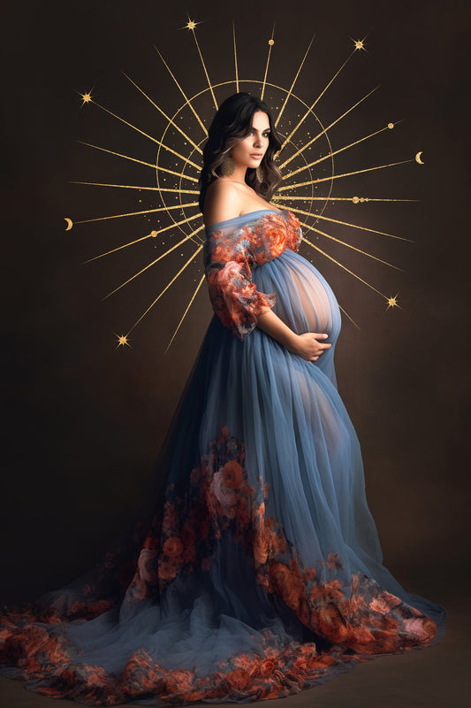 Golden Halo Maternity Overlay Halo Backdrop Golden Ring Overlay Photoshop Maternity Digital Backdrop Studio Ring Overlay Digital Overlay Png