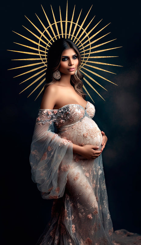 Golden Halo Maternity Overlay Halo Backdrop Golden Ring Overlay Photoshop Maternity Digital Backdrop Studio Ring Overlay Digital Overlay Png