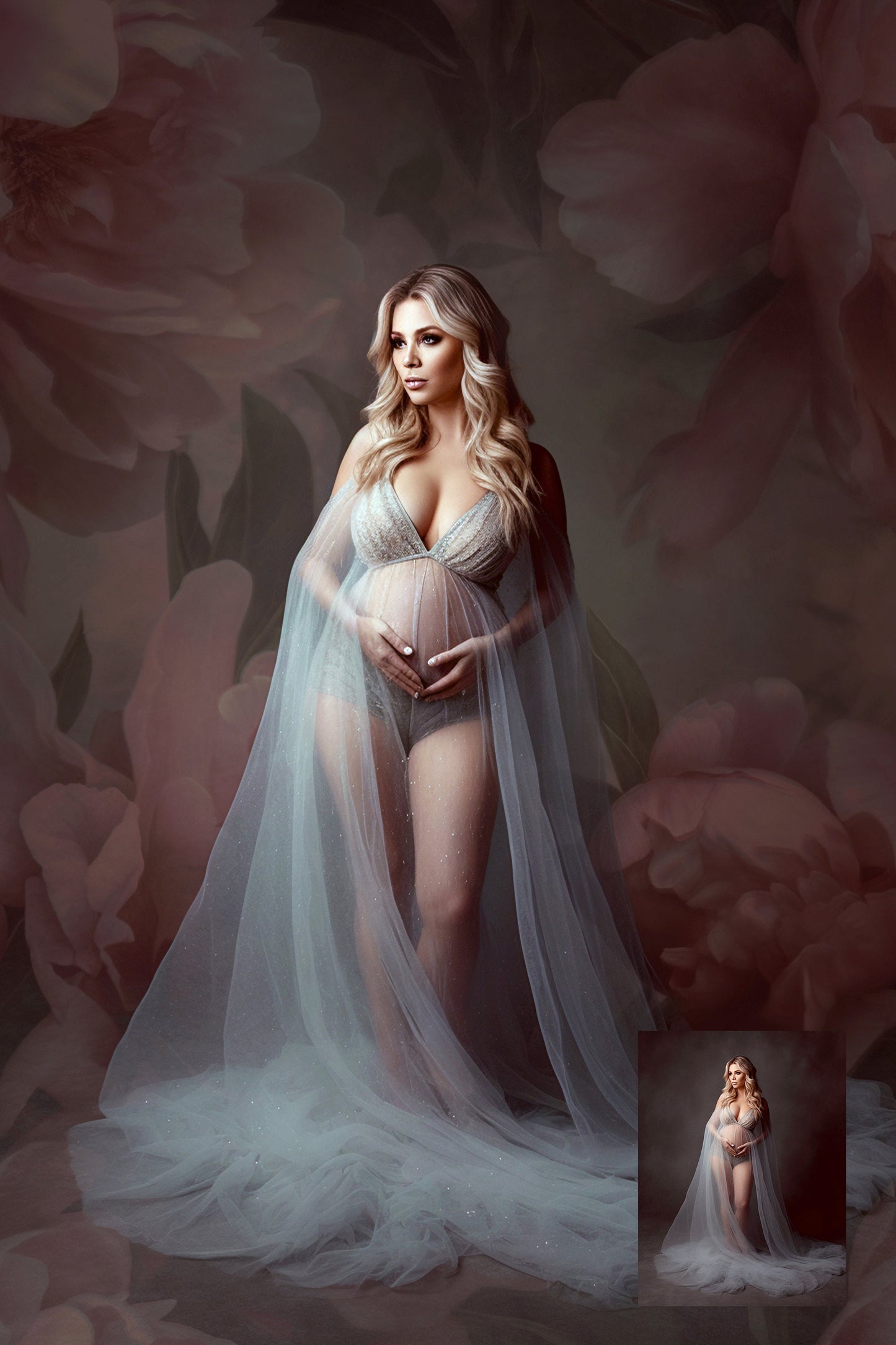 15 Fine Art Floral Digital Backdrop Maternity Backdrop OverlaysPhotography Digital Background Overlays Photoshop Textures Overlay Photoshop