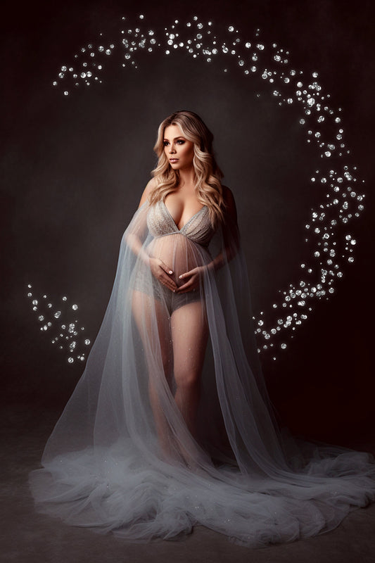 Maternity Overlays Diamond Halo Rings Clipart Photoshop Maternity Digital Backdrop Studio Ring Overlay Png Overlays Silver Circle Overlays