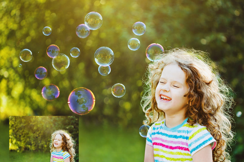 Realistic Soap Bubble Overlays Floating Bubbles Bubble Overlayssoap Bubbles Photoshop Overlays Blowing Bubbles Download Summer Overlay