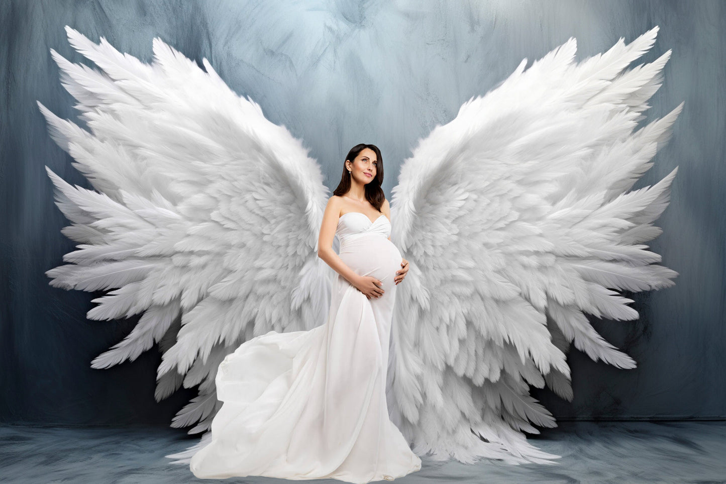 25 Angel Wings Digital Backgrounds Maternity Backdrop Overlays Studio Backdrops Photoshop Maternity Fine Art Textures Photoshop Overlays jpg