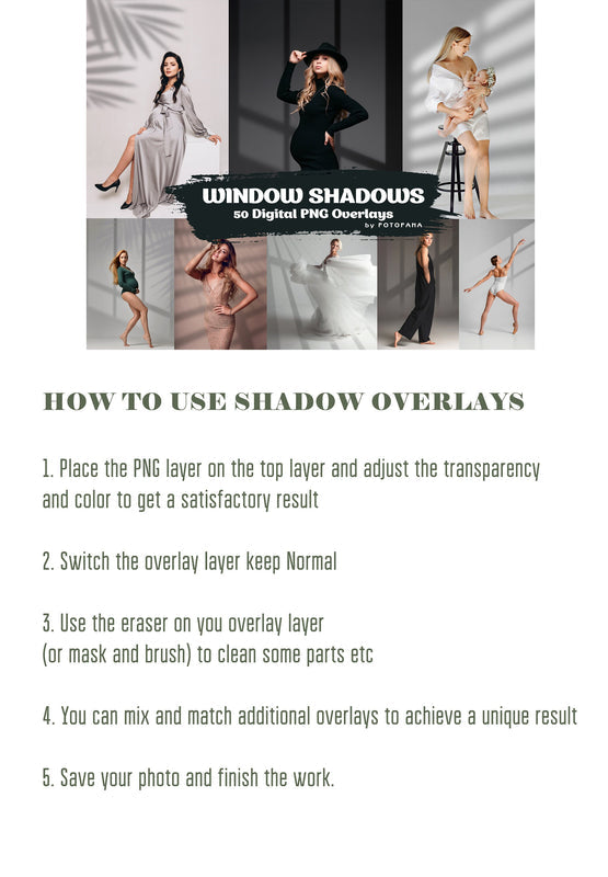 Window Shadow Overlays For Photoshop Botanic Shadows Window Light Overlays Window Light Window Shadows Portrait Overlay Plant Tree Overlay
