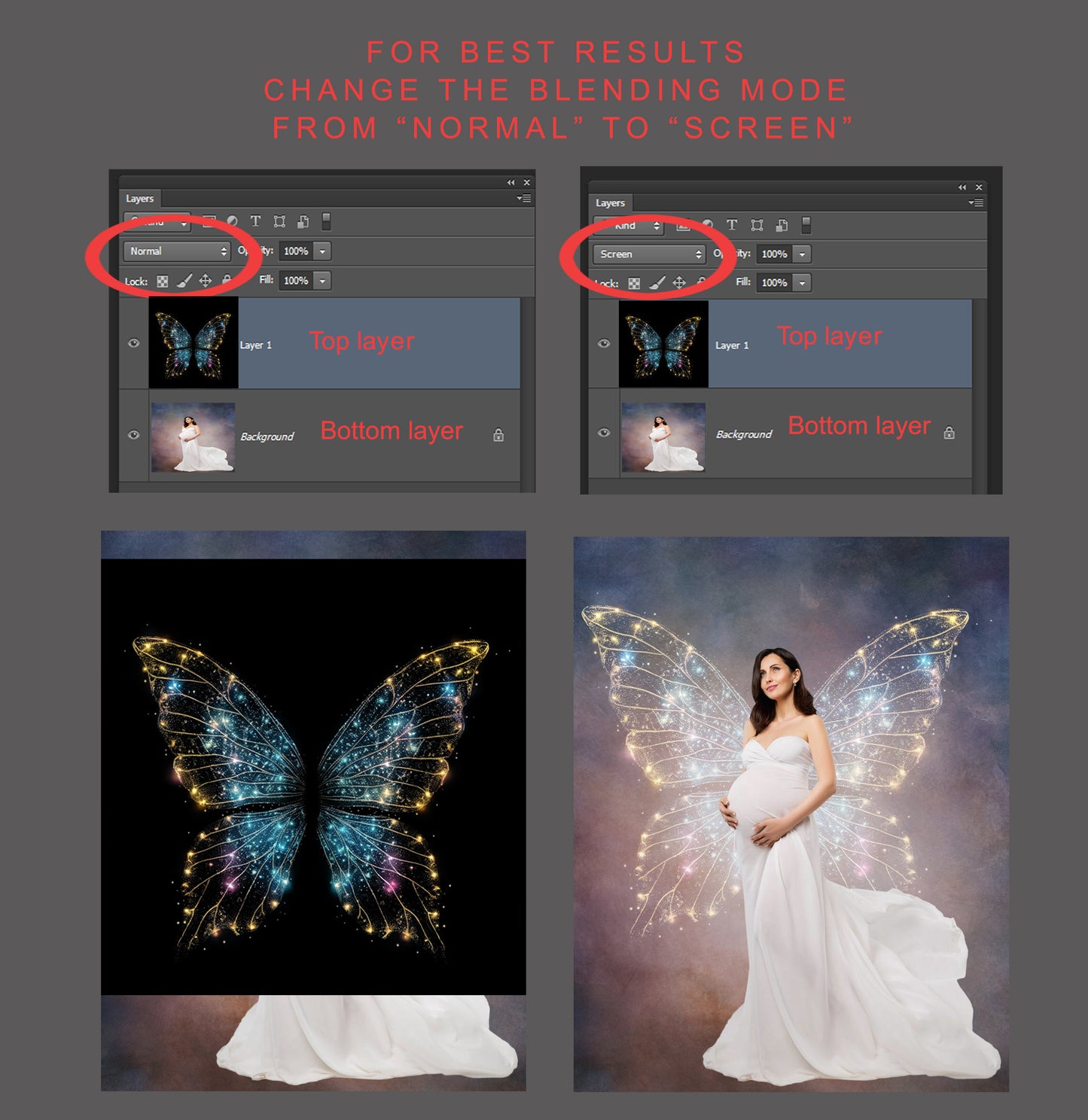 30 Glitter Wings Fairy Wings Digital Overlays Maternity Backdrop Overlays Studio Backdrops Photoshop Maternity Fine Art Textures Overlays