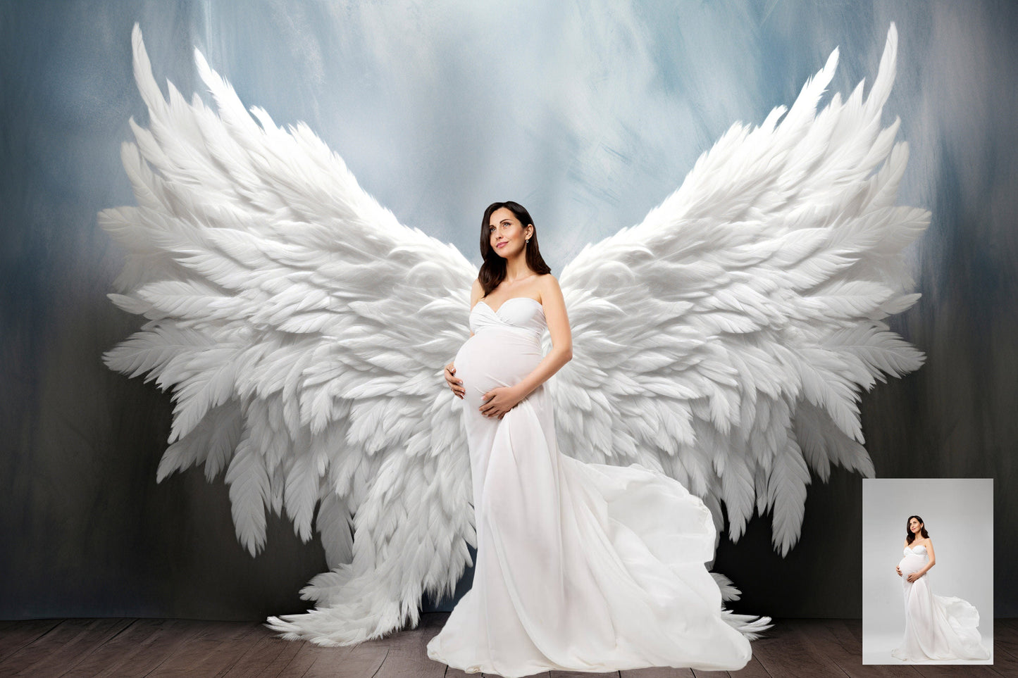 25 Angel Wings Digital Backgrounds Maternity Backdrop Overlays Studio Backdrops Photoshop Maternity Fine Art Textures Photoshop Overlays jpg
