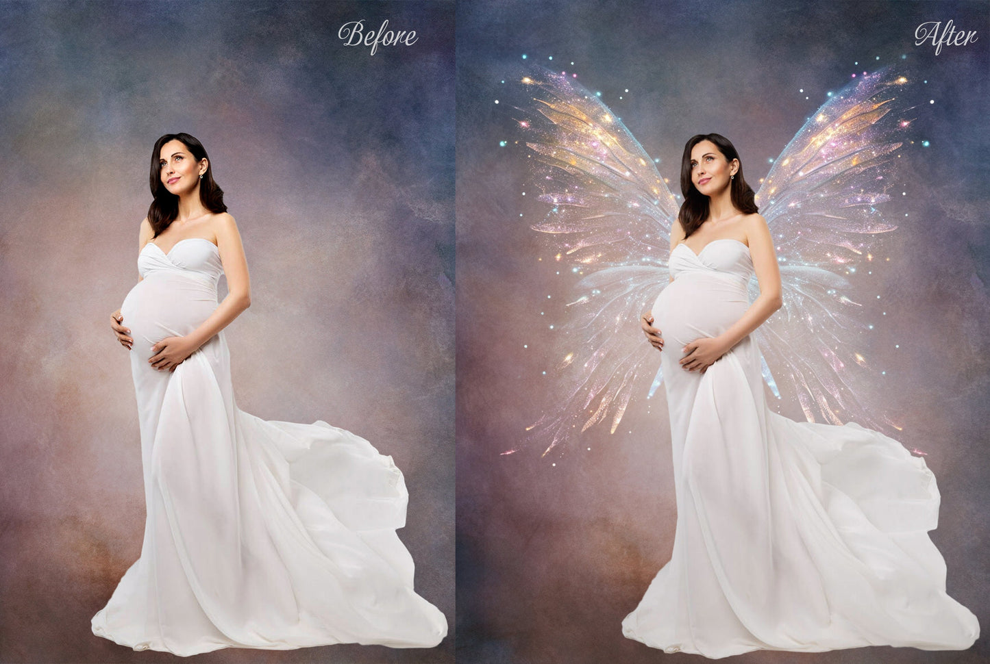 30 Colorful Fairy Wings Overlays Maternity Backdrop Overlays Studio Backdrops Photoshop Maternity Fine Art Textures Photoshop Overlays JPG