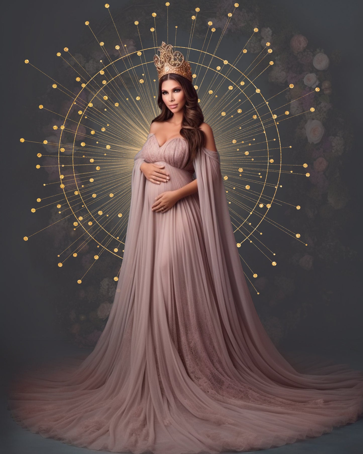 20 GOLD MATERNITY Ring PNG Overlays Halo Scrapooking Clipart Photoshop Digital Backdrop Studio Ring Overlay Maternity Golden Halo Background
