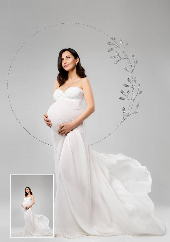 Silver Maternity Ring Png Overlays Halo Scrapbooking Clipart Photoshop Digital Backdrop Studio Ring Overlay Maternity Golden Halo Background