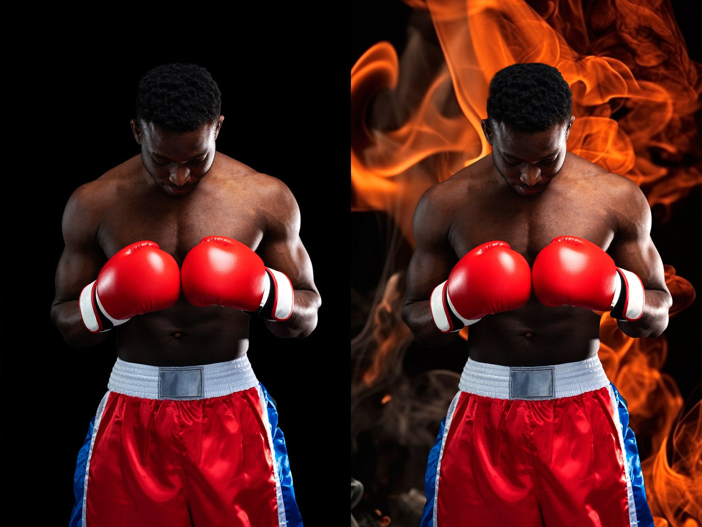 Fire and Smoke Digital Backgrounds