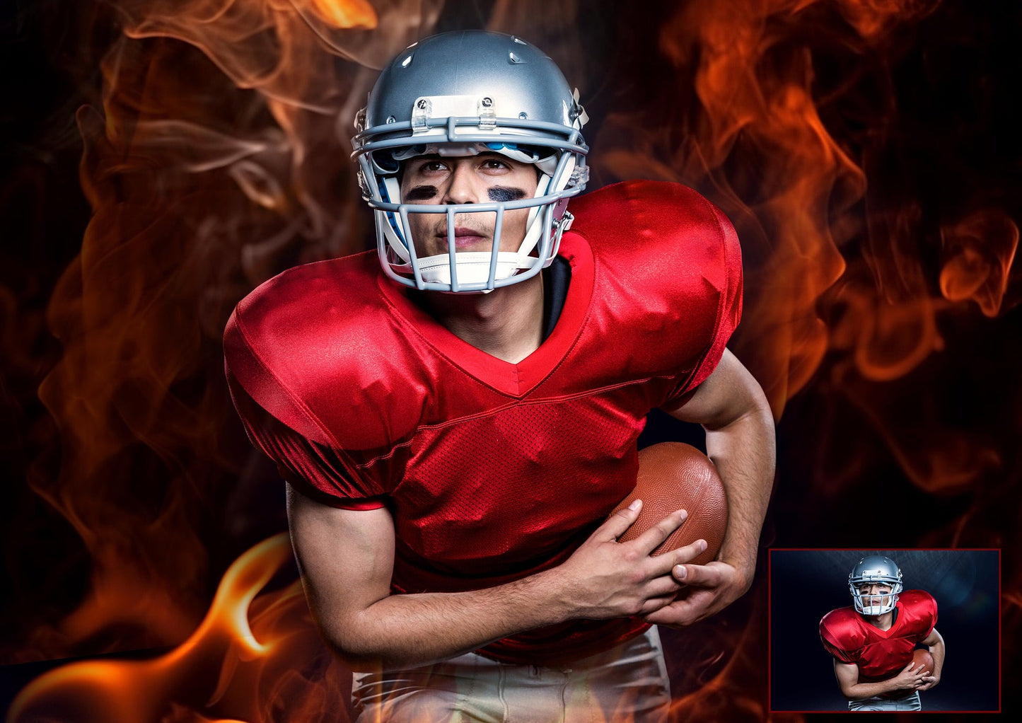Fire and Smoke Digital Backgrounds