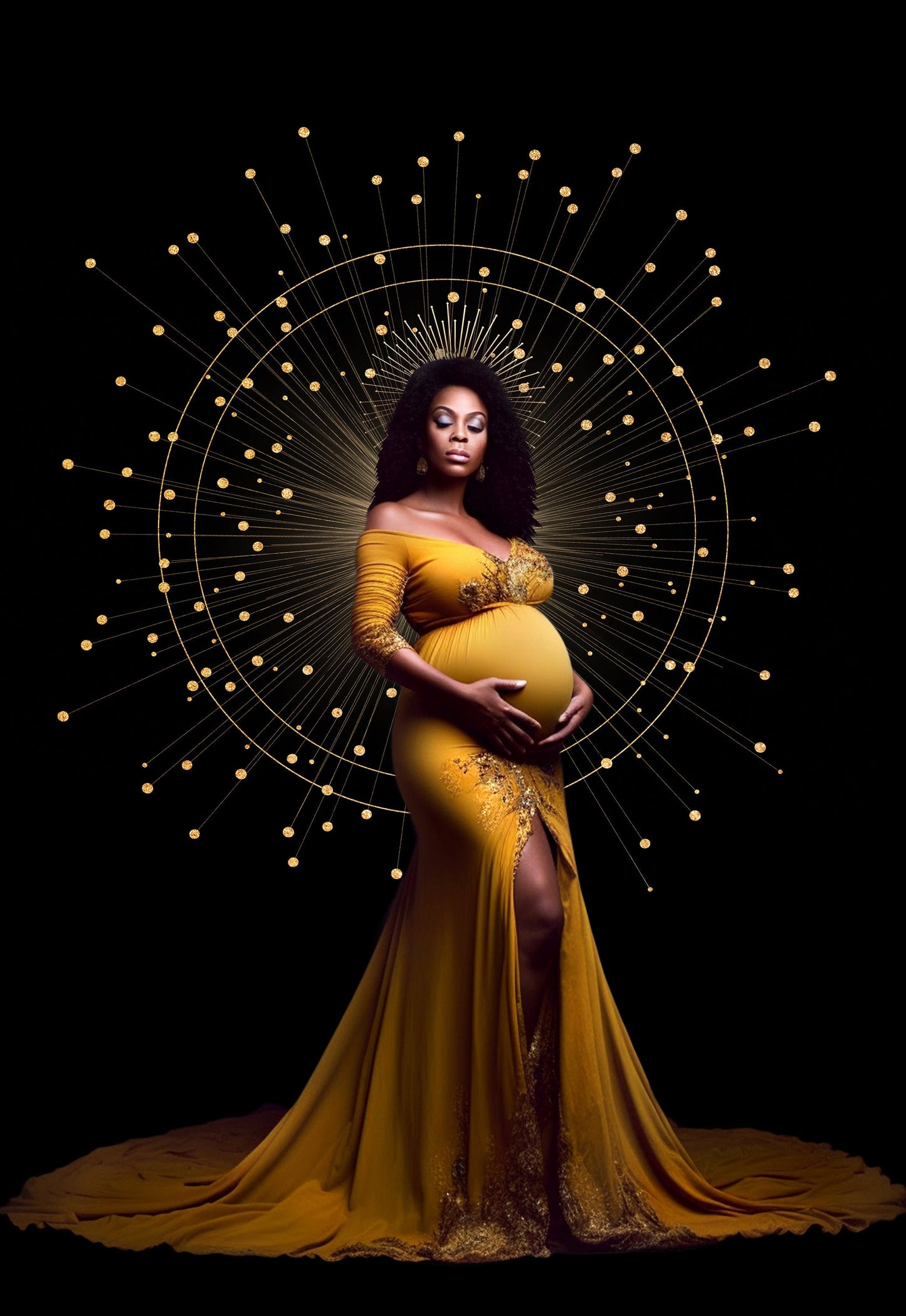 20 GOLD MATERNITY Ring PNG Overlays Halo Scrapooking Clipart Photoshop Digital Backdrop Studio Ring Overlay Maternity Golden Halo Background