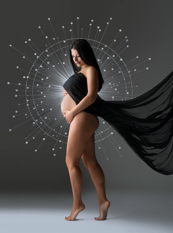 Silver Maternity Ring Png Overlays Halo Scrapbooking Clipart Photoshop Digital Backdrop Studio Ring Overlay Maternity Golden Halo Background