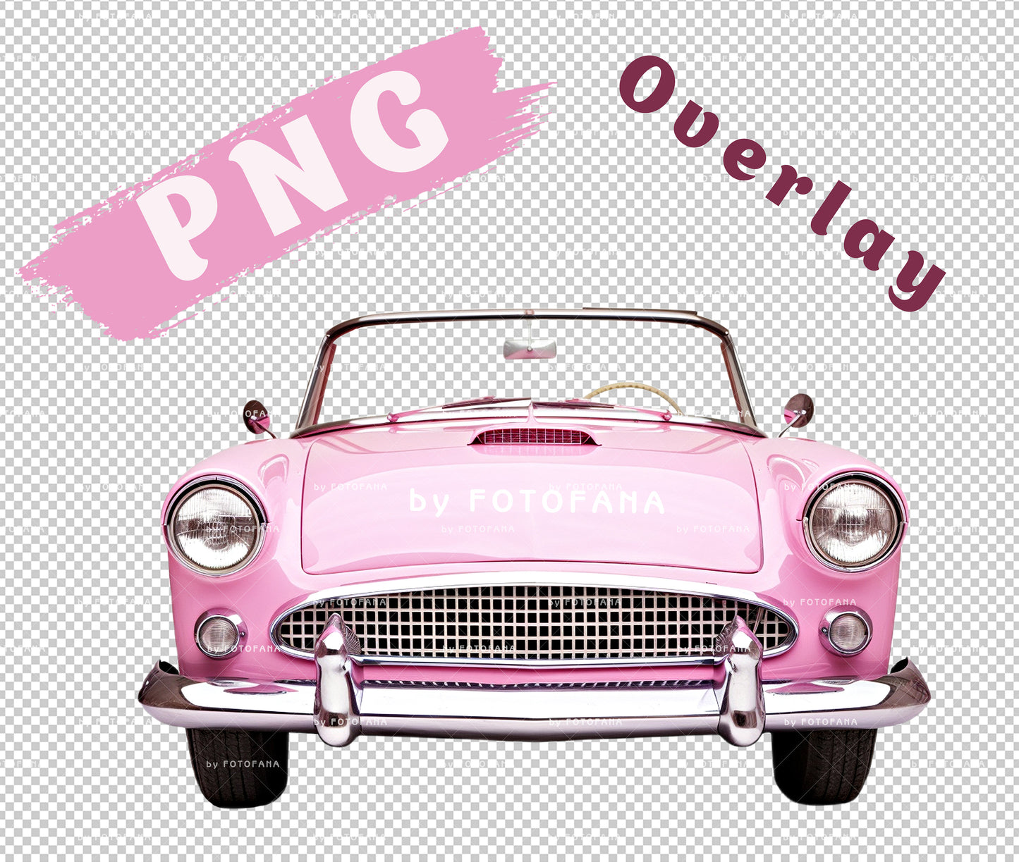 Pink CAR Overlay Background Digital Pink Doll Car Digital Backdrop Dolly Photography Composite Photoshop Fantasy Backdrop Dolly Dream PNG