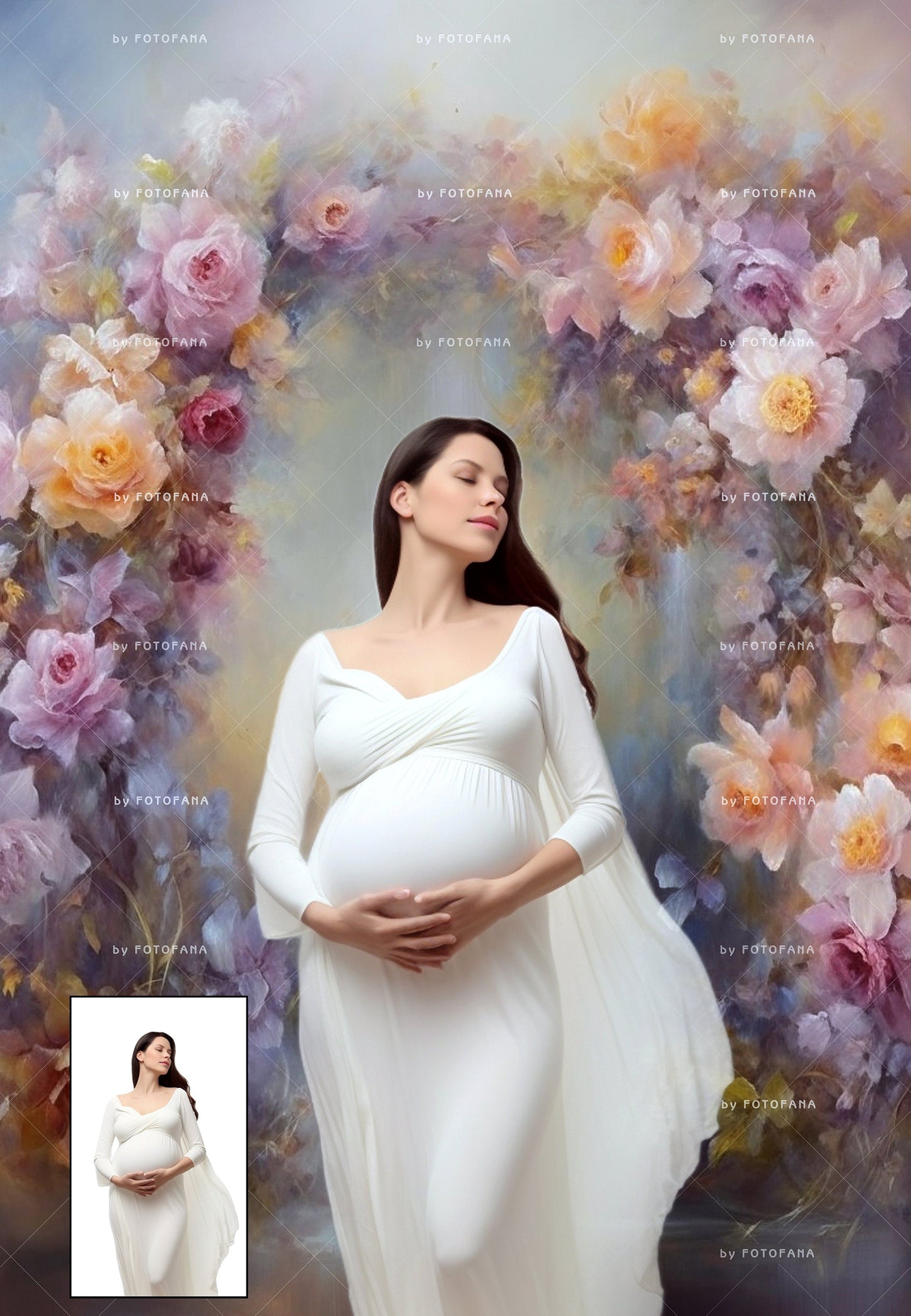 12 Floral Fine Art Portrait Texture Floral Digital Photography Background Maternity Digital Backdrop Maternity Textures Overlay Maternity