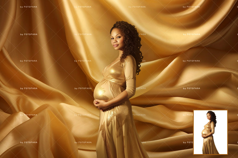 Golden Flowing Fabric Maternity Digital Backdrop Overlays Silk Digital Backdrops Photoshop Maternity Digital Backdrop Overlays Silk Fabric