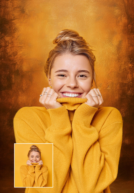 Autumn Grunge Digital Photography Backdrop