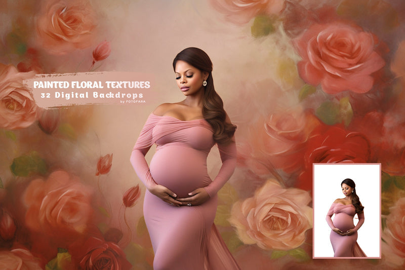 32 Floral Fine Art Portrait Texture Photography Digital Background Photoshop Overlays Editing Maternity Textures Overlays Photo Overlay Jpg