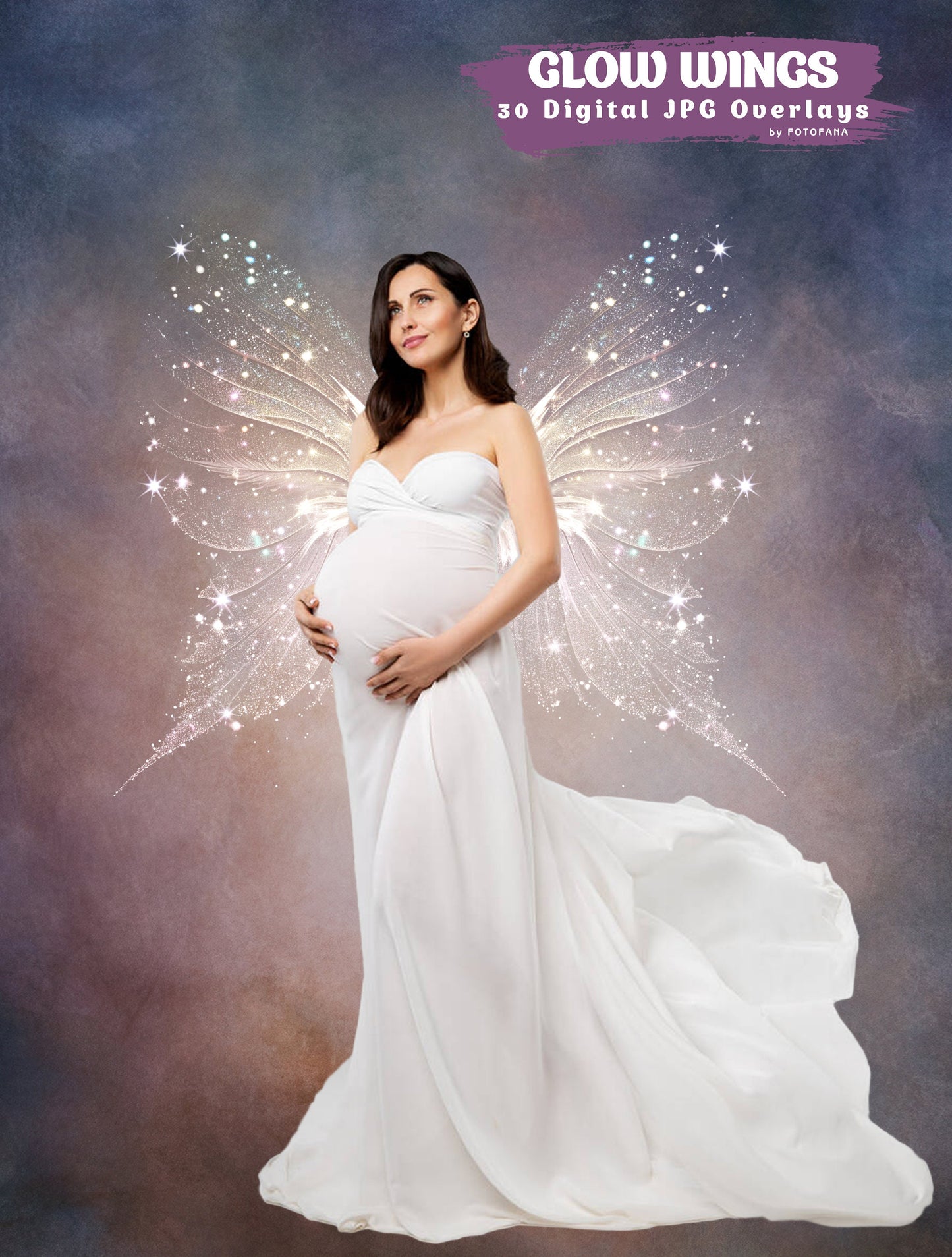 30 Glitter Wings Fairy Wings Digital Overlays Maternity Backdrop Overlays Studio Backdrops Photoshop Maternity Fine Art Textures Overlays