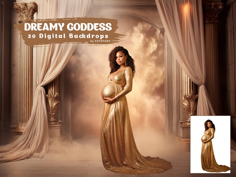 Dreamy Goddess Digital Backdrop Princess Backdrops Maternity Digital Backdrops Goddess Digital Background Maternity For Photoshop Composite