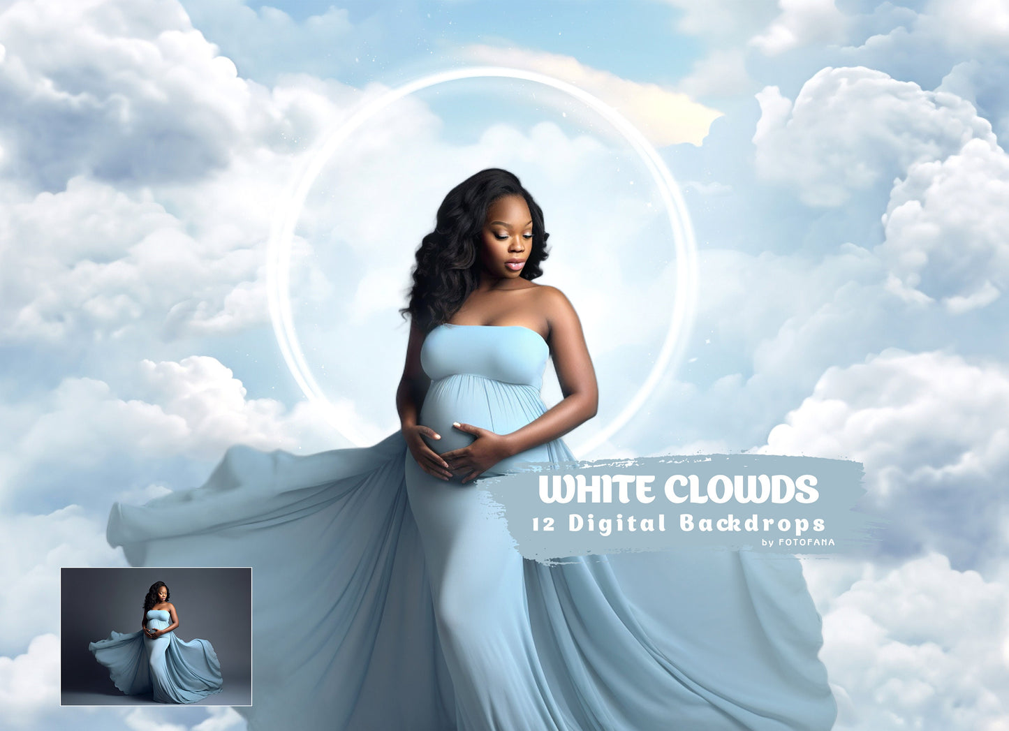 Clowds Digital Backdrop Maternity Backdrop Overlay Maternity Studio Backdrop Fine Art Textures Photoshop Maternity Background Sky Backdrop