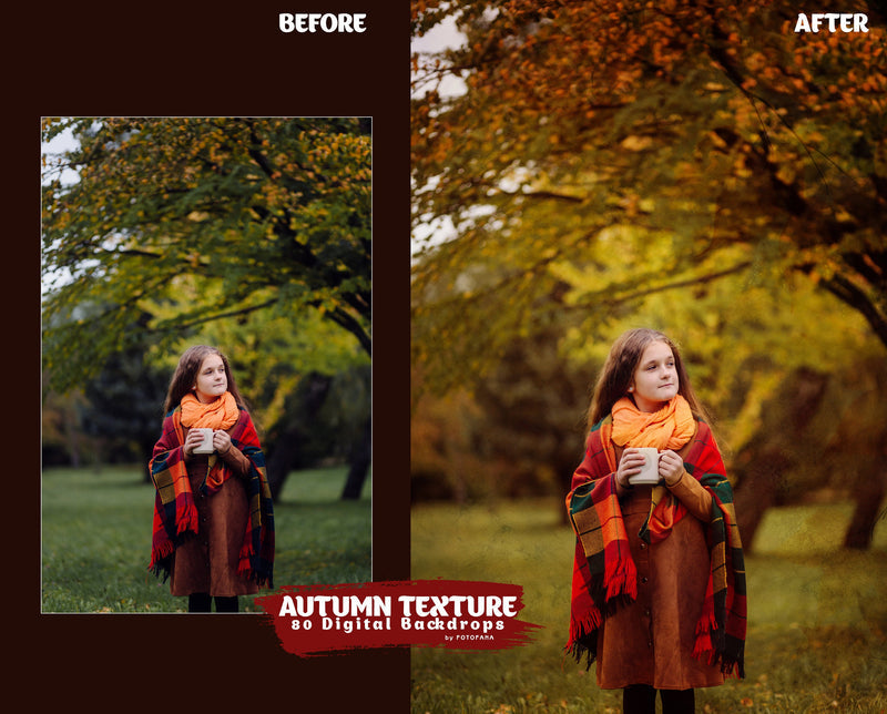 Autumn Textures for Photoshop