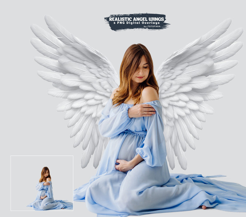 Angel Wings Overlay Maternity Digital Backdrop Overlay Studio Photoshop Overlays Photoshop Matrernity Digital Backdrops For Photography Png
