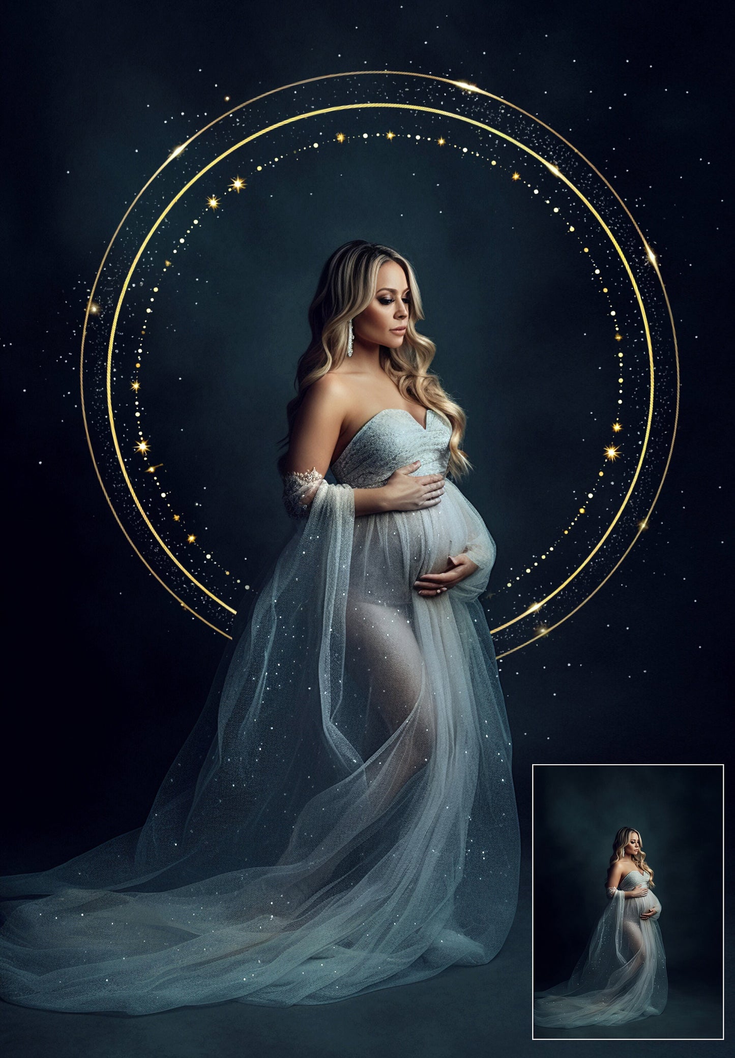 40 Golden MATERNITY RINGS Overlays Circle Halo Maternity Light Ring Frame Circles Shine Ring Light Maternity Digital Backdrop Texture JPG